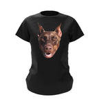 Custom Face T-Shirt Funny Dog Pet Tee