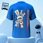 Personalized Fist Bump T-Shirt Custom Engraved Back Printed T-Shirt Father's Day Gift