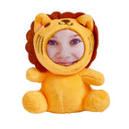 Customizable 3D Face Plush Animal Keychain – Personalize Your Favorite Animal with Your Unique Face